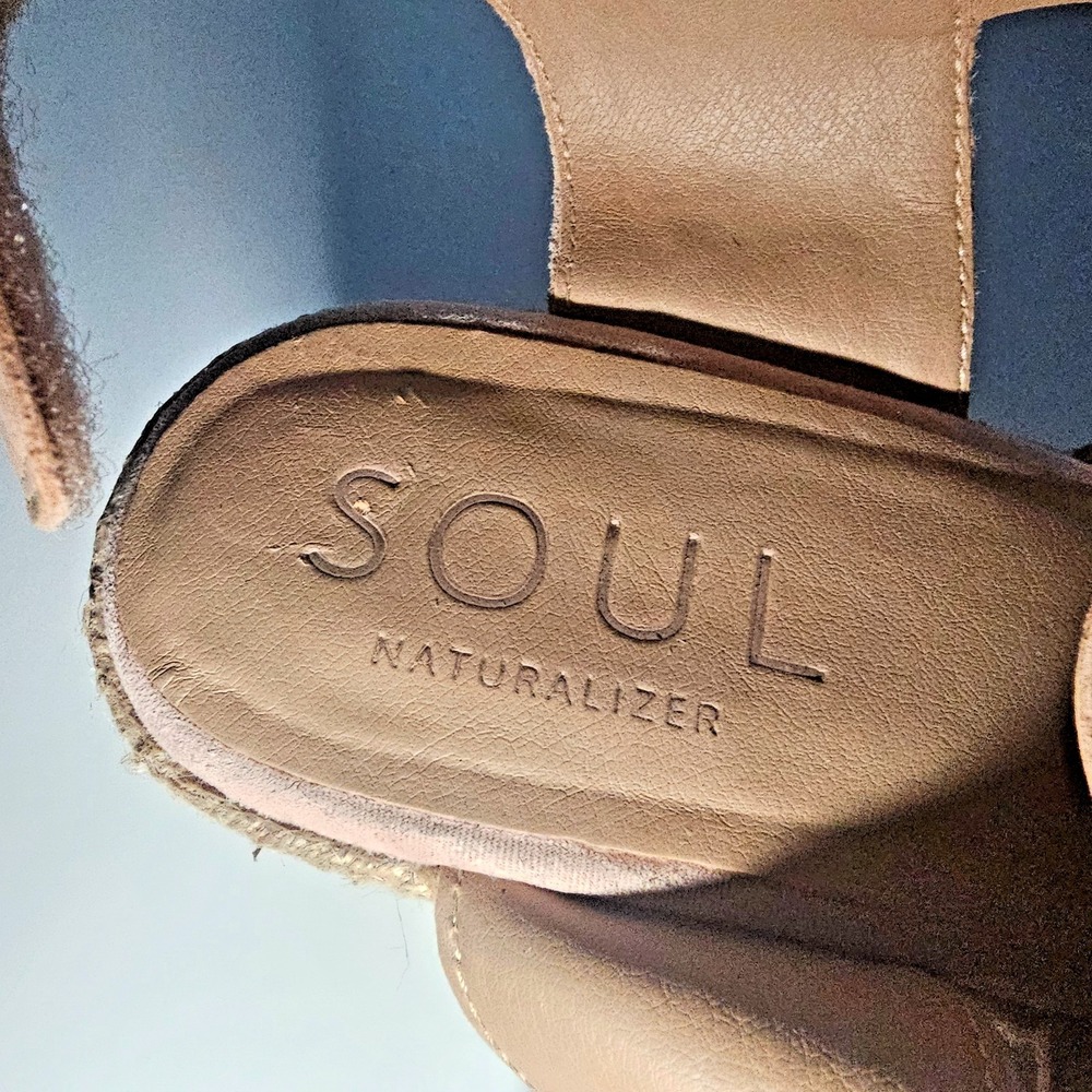 Soul Naturalizer Women's Wedge Espadrille Sandal Size 8 - Picture 5 of 16